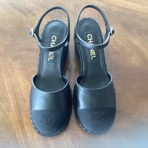 CHANEL espadrilles size 38